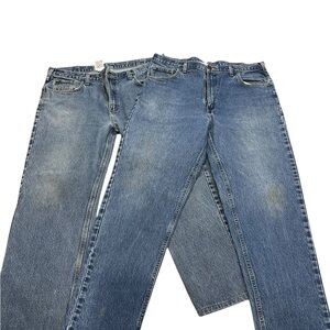 Classic Blue Carhartt Denim Jeans